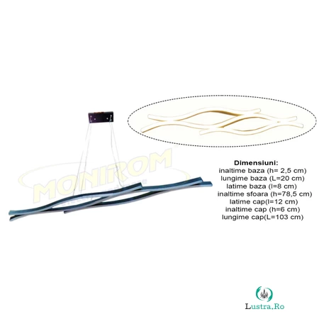LED – Lustra 1107 – 42w/3200k