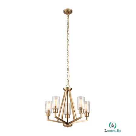 Corp de iluminat suspendat, lustra Deryn 5 Light Chandelier