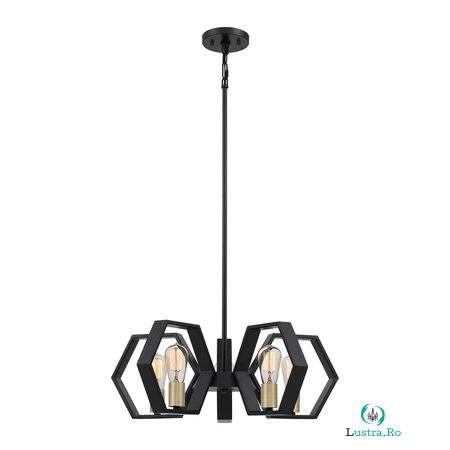 Corp de iluminat suspendat, lustra Bismarck 5 Light Chandelier