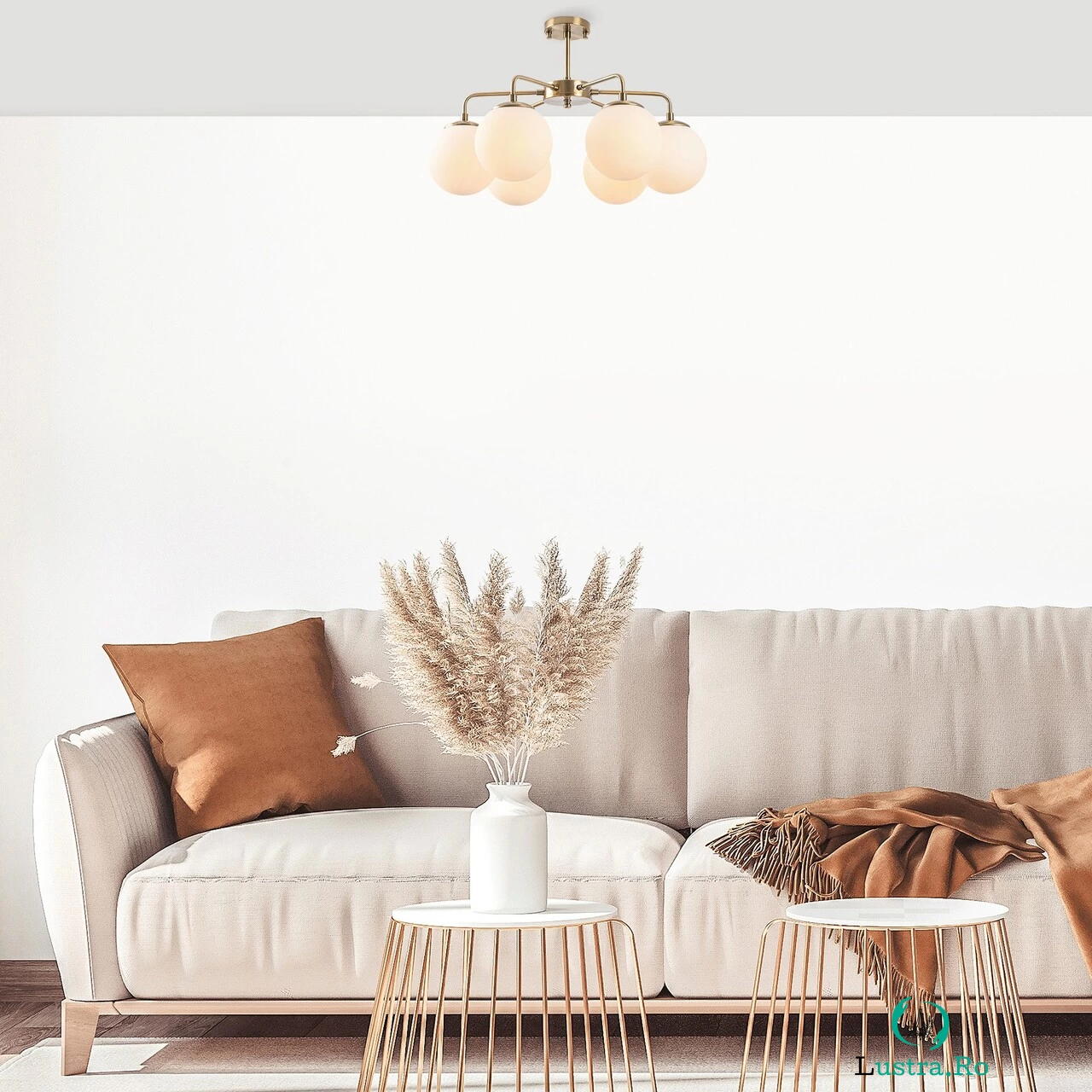 Lustra, Fulgor, 942FLG1356, Metal, Vintage la 914.00 lei ron