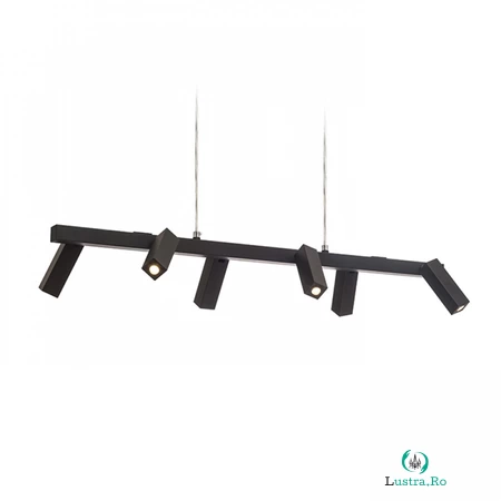 FADO VI Corp de iluminat suspendat negru 230V LED 6x3W 45° 3000K