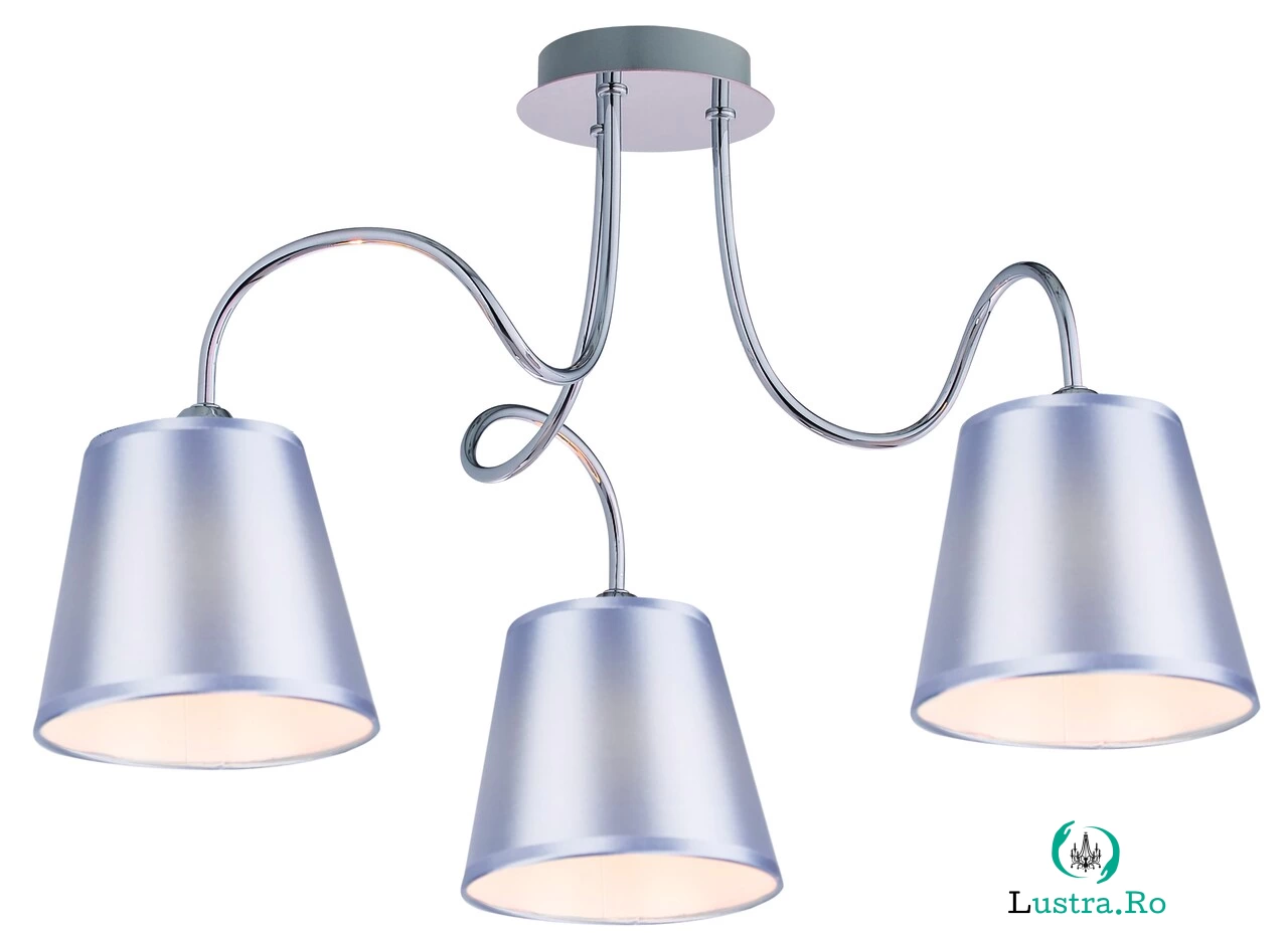 Lustra Luk, Candellux, 60 x 36 cm, 3 x E14, 40W, crom