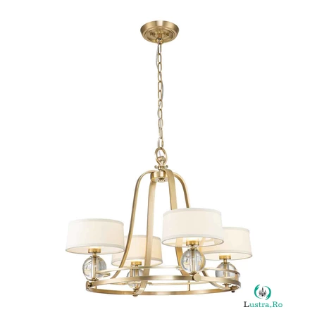 Corp de iluminat suspendat, lustra Uptown Gotham 4 Light Chandelier
