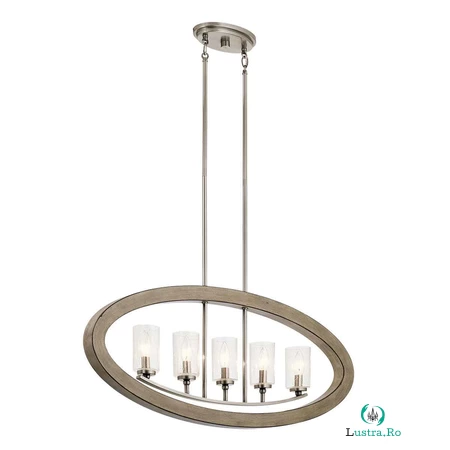 Corp de iluminat suspendat, lustra Grand Bank 5 Light Chandelier