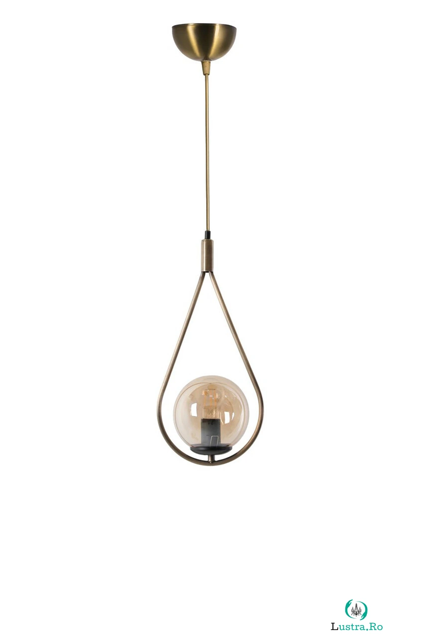Lustra, Stala, 846STL2852, Metal, Alb / Cupru
